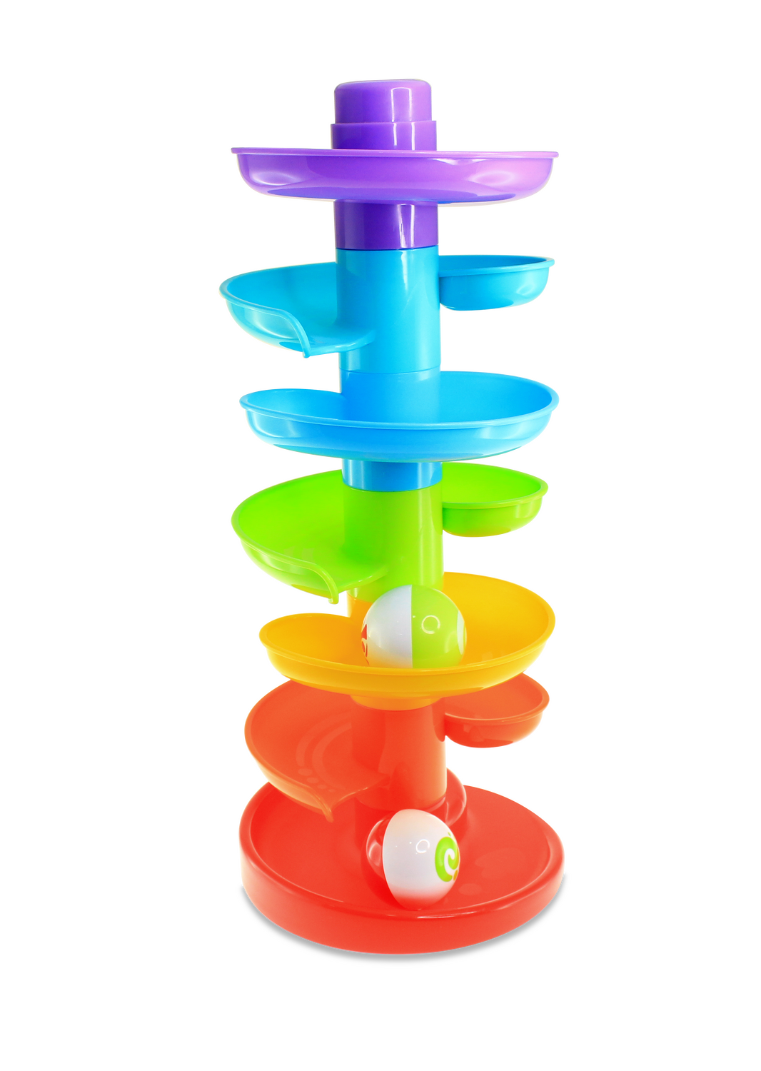 Set 3 in 1 - Autobuz cu sortator, cilindru & turnulet cu bile, [5],bestfam.ro