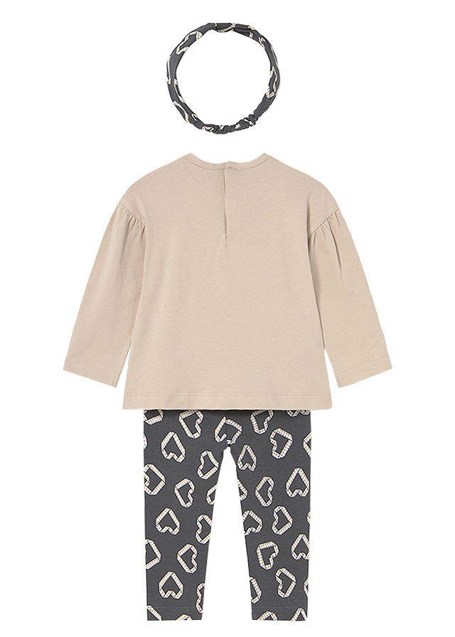 Set 3 piese - Bluza+colanti+bentita - Mayoral    4 ani, [2],bestfam.ro