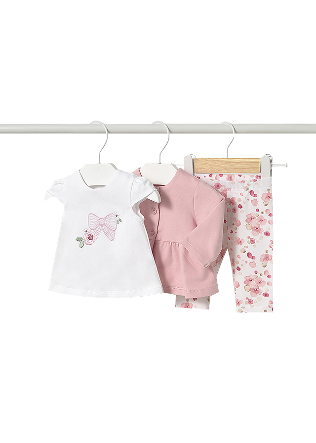 Set 3 piese - Jacheta+tricou+pantaloni - Mayoral 2-4 luni, [2],bestfam.ro