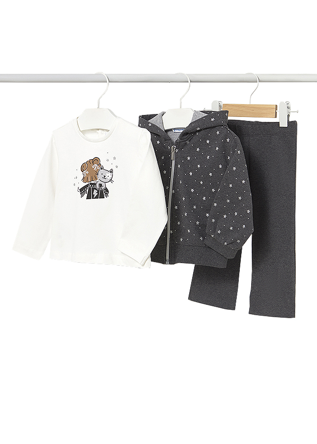 Set 3 piese - Trening - Stelute - Mayoral  4 ani
