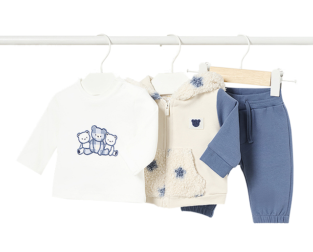 Set 3 piese - Trening cu urechi, baieti - Mayoral