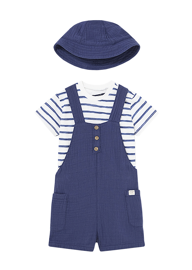 Set 3 piese dungi bleumarin Better Cotton - Mayoral , [2],bestfam.ro