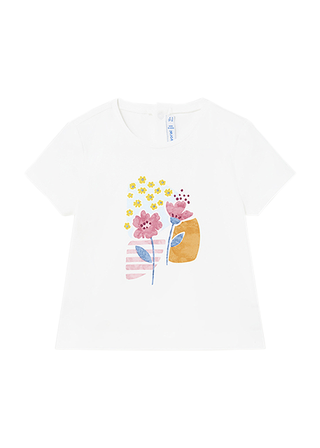 Set   3 piese flori Better Cotton -  Mayoral  12 luni (80 cm)