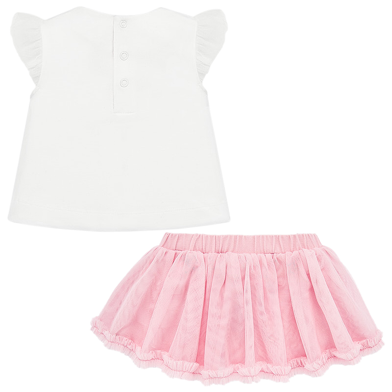 Set 3 piese - Fustita / tricou / bentita - Mayoral, [3],bestfam.ro