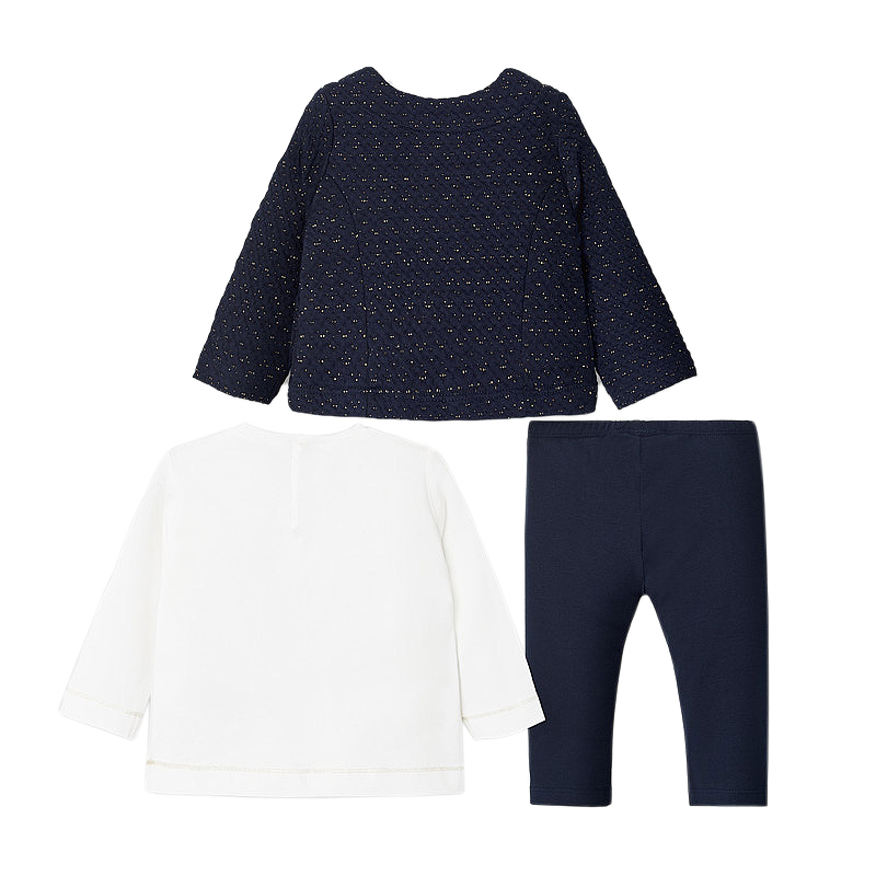 Set 3 piese leggings, fetita  - Mayoral 3 ani, [2],bestfam.ro