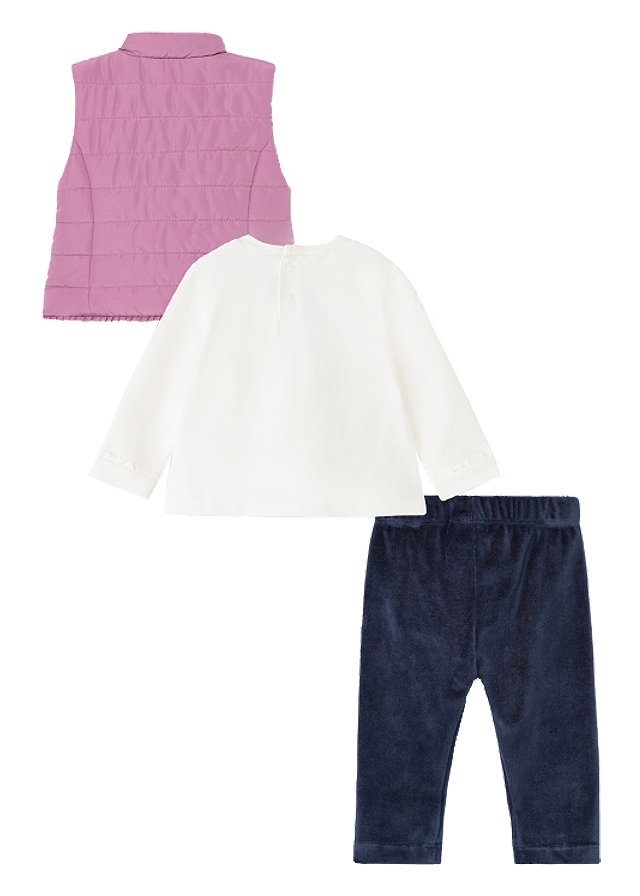 Set 3 piese - Pantaloni+bluza+vesta - Mayoral , [2],bestfam.ro