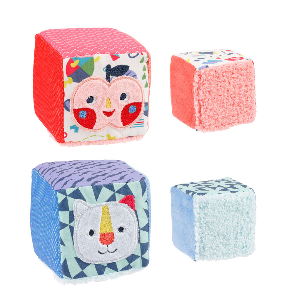 Set 4 cuburi - Prietenii culorilor, [2],bestfam.ro