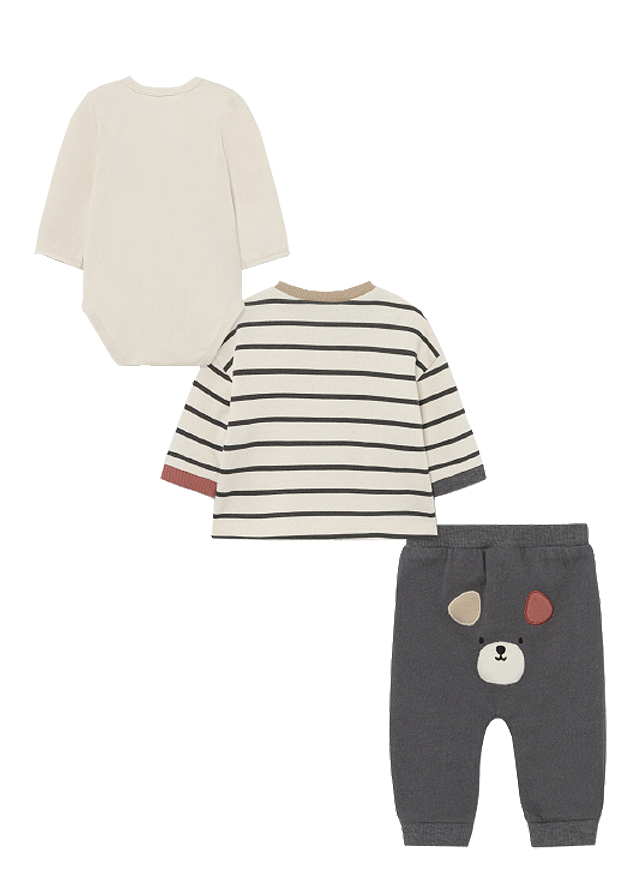 Set 4 piese, catel - ECOFRIENDS - Mayoral  , [3],bestfam.ro