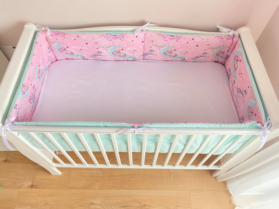 Set 5 piese complet echipare patut - Unicorn Heaven Pink - Maradalia Kids, [3],bestfam.ro
