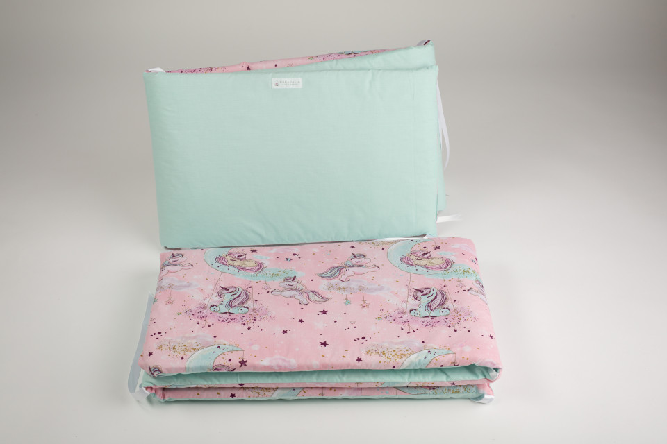 Set 5 piese complet echipare patut - Unicorn Heaven Pink - Maradalia Kids, [4],bestfam.ro