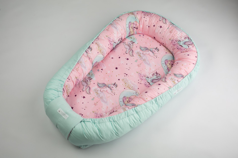 Set 5 piese complet echipare patut - Unicorn Heaven Pink - Maradalia Kids, [5],bestfam.ro