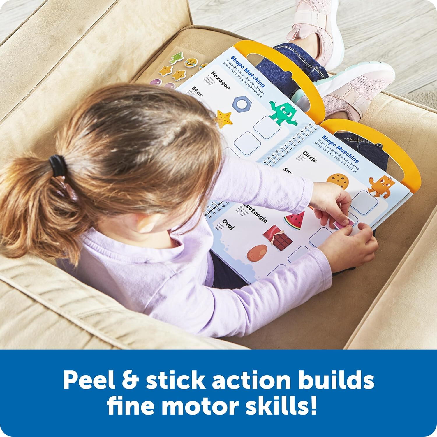 Set activitati educative cu abtibilduri - Culori, numere si forme, [3],bestfam.ro