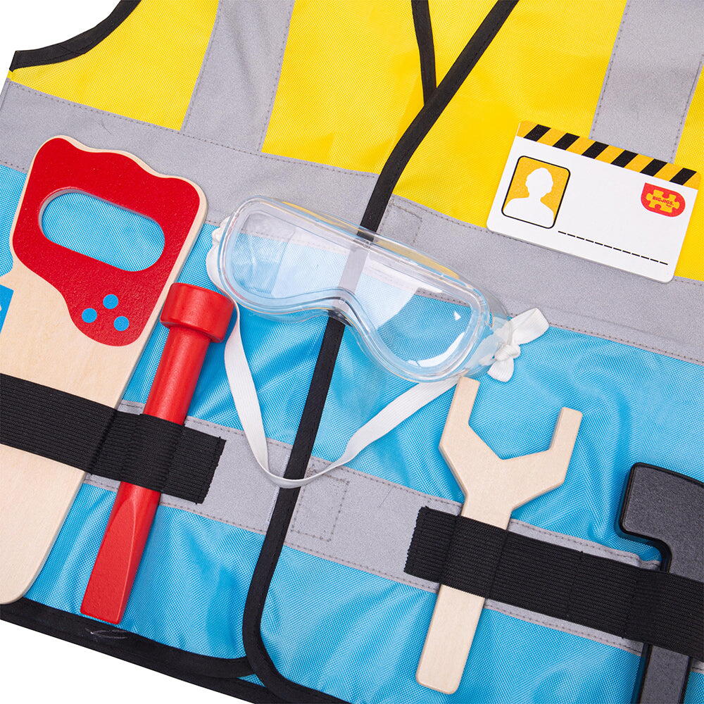 Set costum si accesorii constructor pentru copii, [3],bestfam.ro