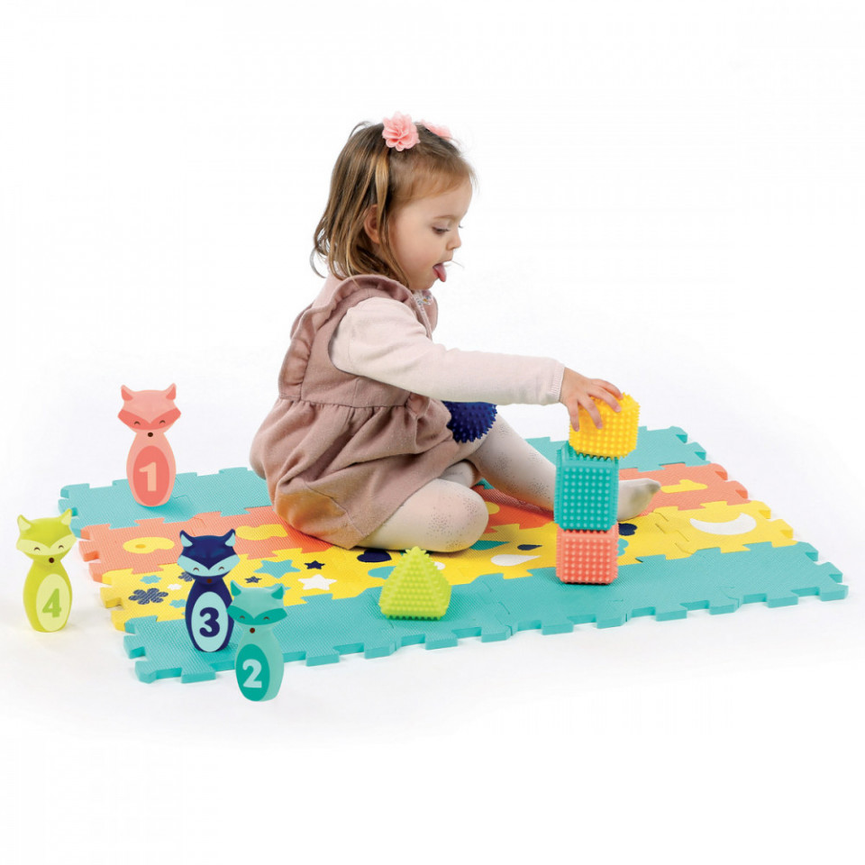 Set covoras activitati cu popice si forme, [5],bestfam.ro