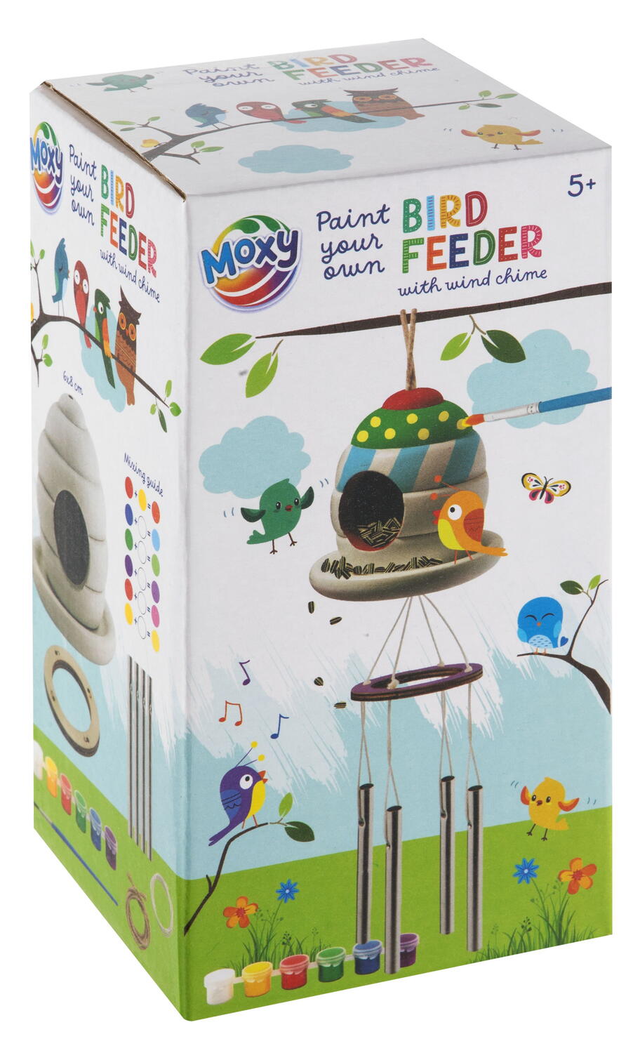 Set creativ - Casuta pasarilor cu clopotel de vant, [2],bestfam.ro