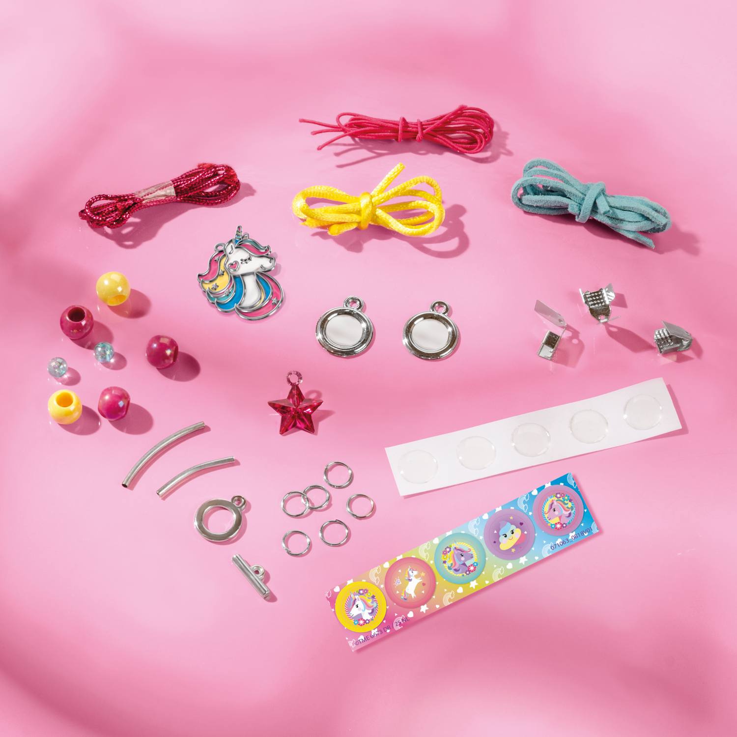 Set creativ 2 in 1 - Bijuterii & gentuta unicorni, [2],bestfam.ro