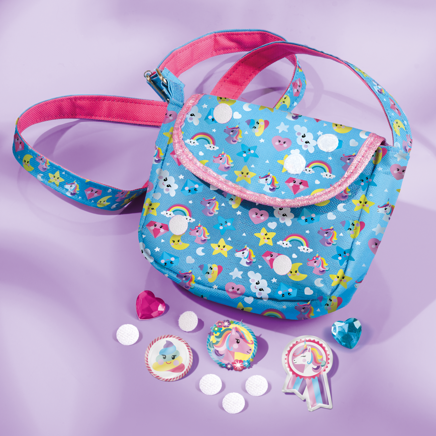 Set creativ 2 in 1 - Bijuterii & gentuta unicorni, [6],bestfam.ro