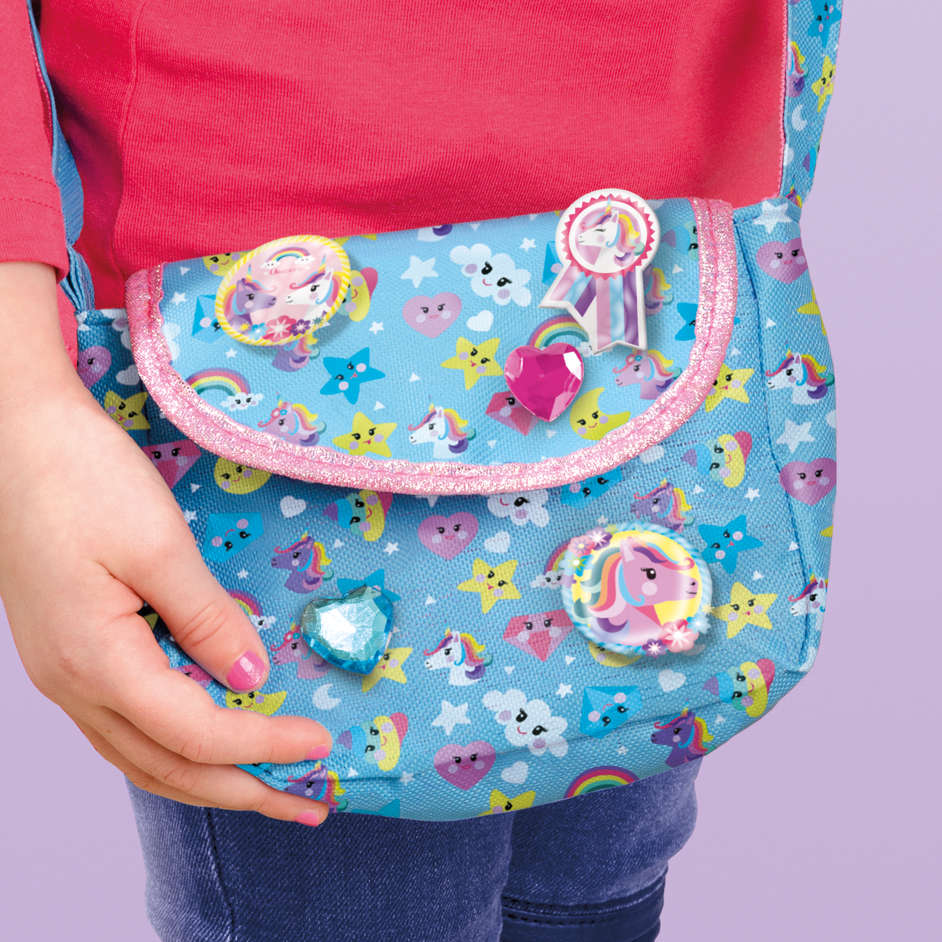 Set creativ 2 in 1 - Bijuterii & gentuta unicorni, [7],bestfam.ro