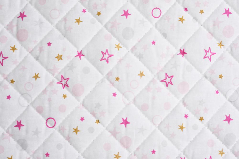 Set cuvertura + 2 cearceafuri Unicorn/Pink Stars, [9],bestfam.ro