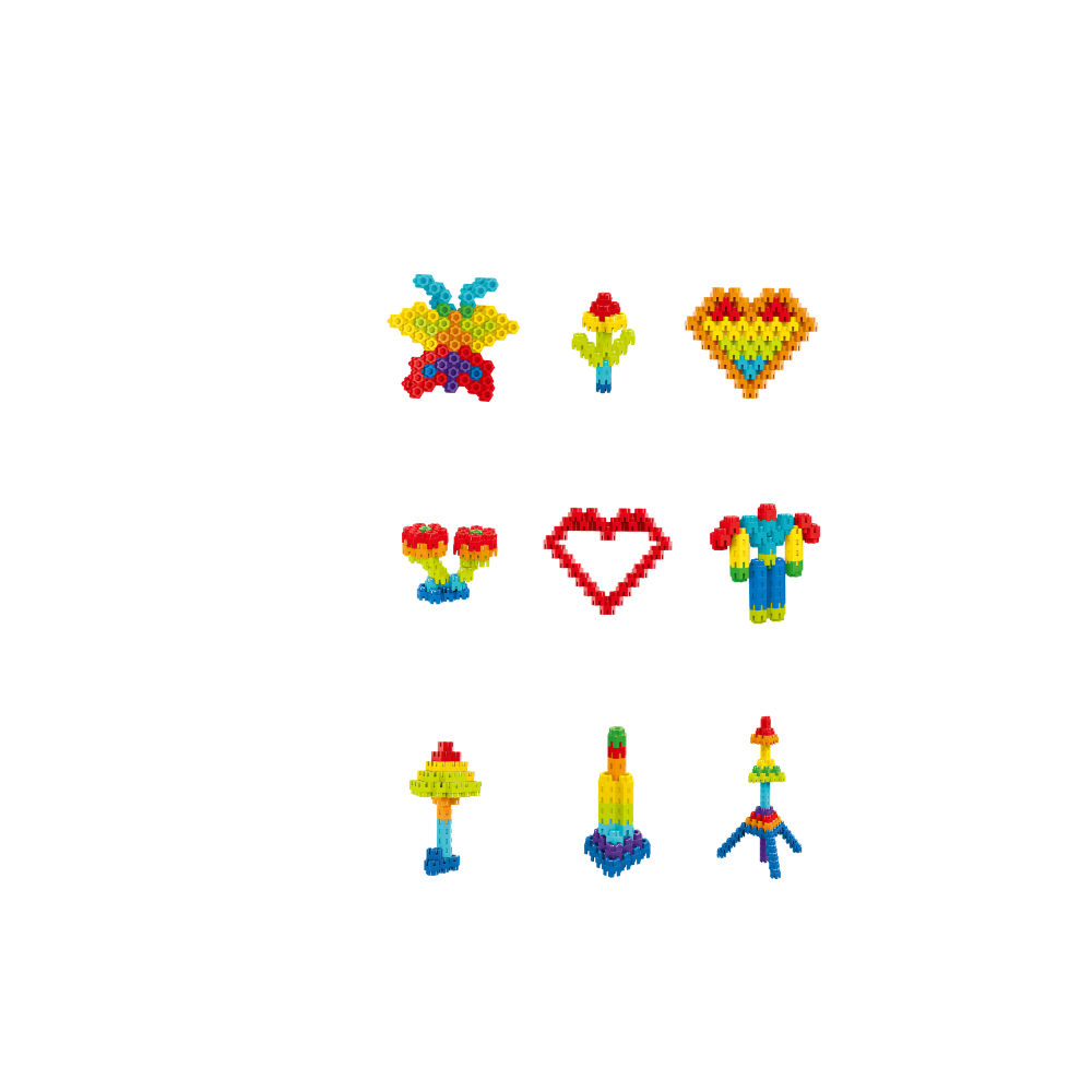 Set de constructie STEAM - Micutul constructor (200 piese), [2],bestfam.ro