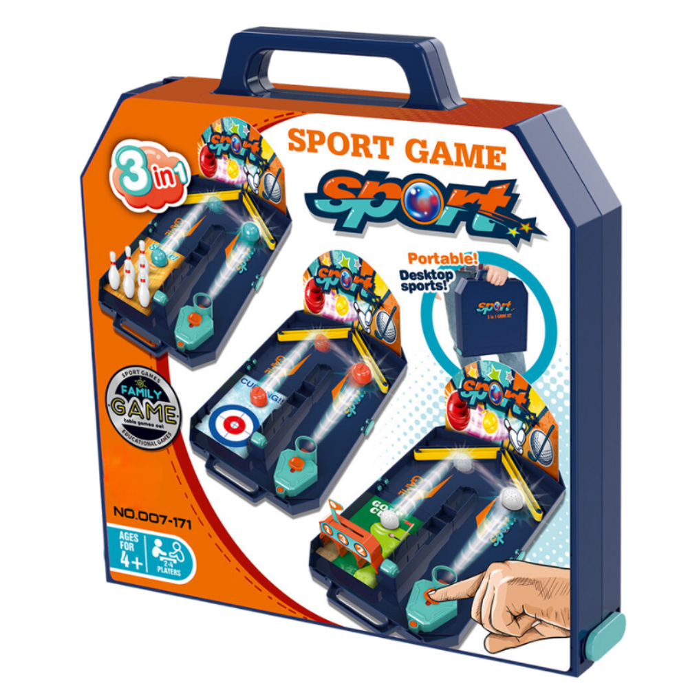 Set de jocuri sportive 3 in 1, [2],bestfam.ro
