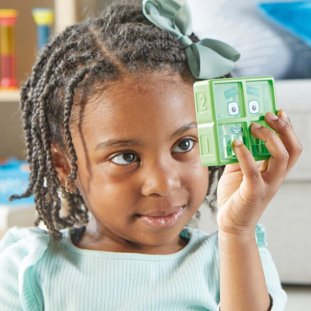 Set eprubete senzoriale Numberblocks®  - De la 1 la 5, [3],bestfam.ro