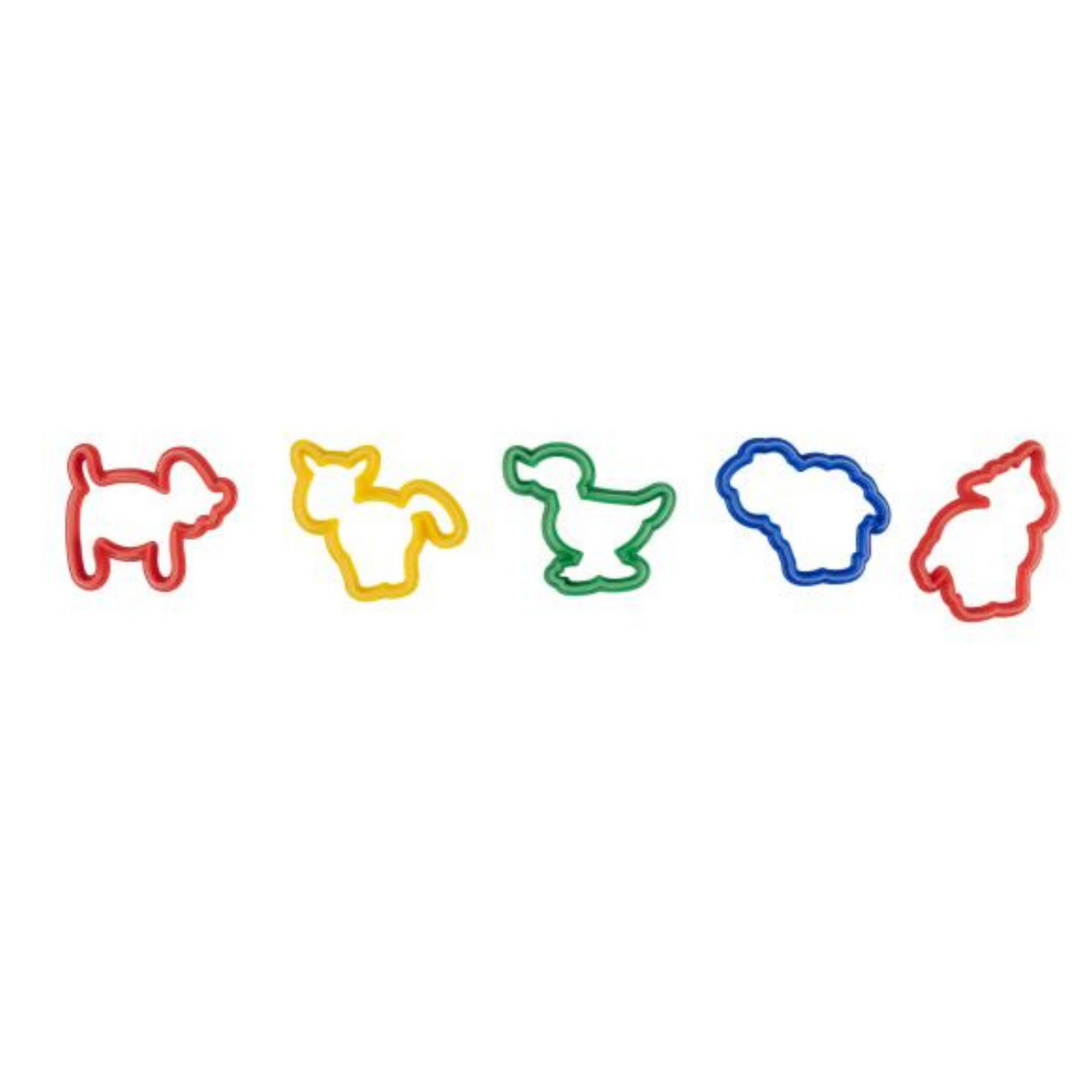 Set forme pentru plastilina - Animalute de la ferma