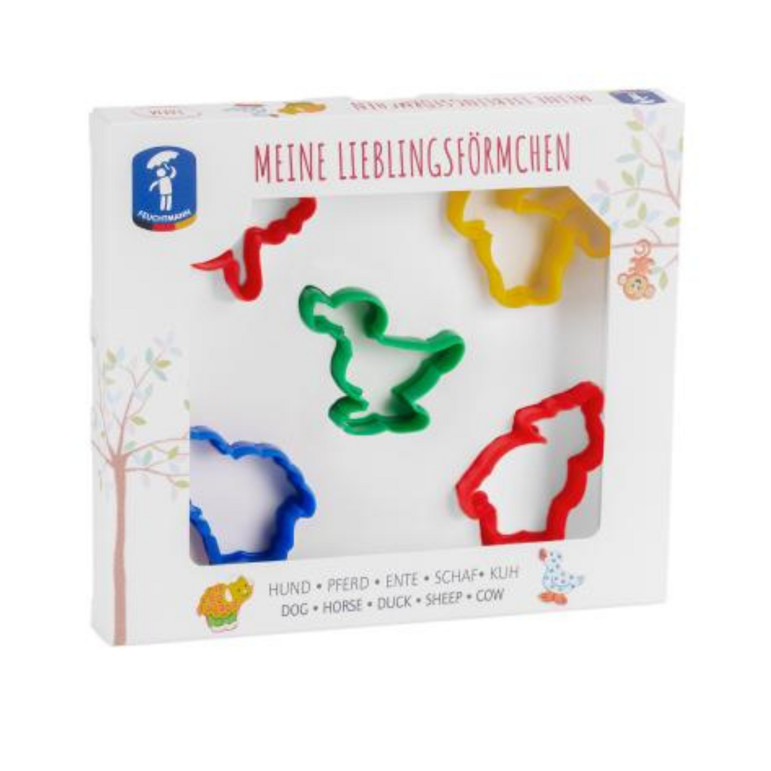 Set forme pentru plastilina - Animalute de la ferma, [2],bestfam.ro