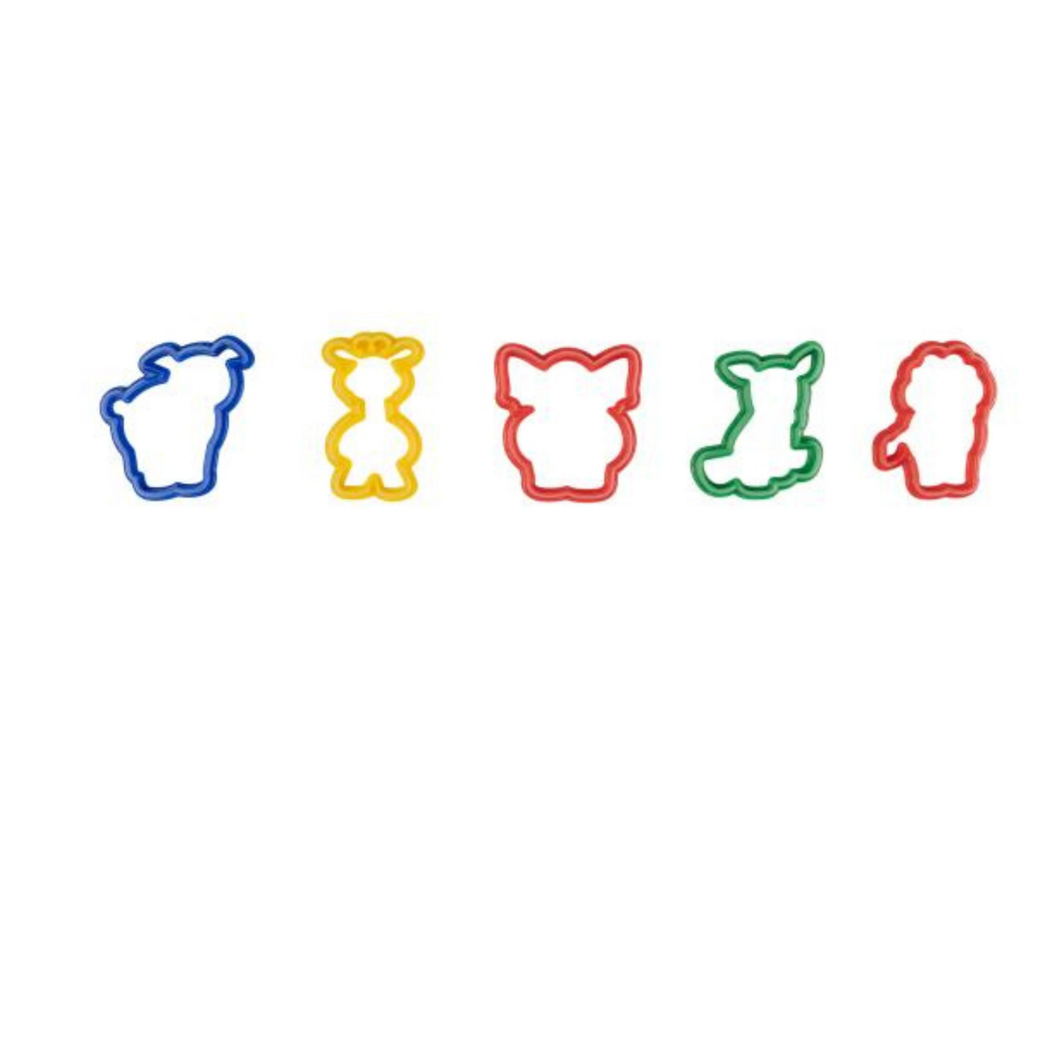 Set forme pentru plastilina - Animalute safari