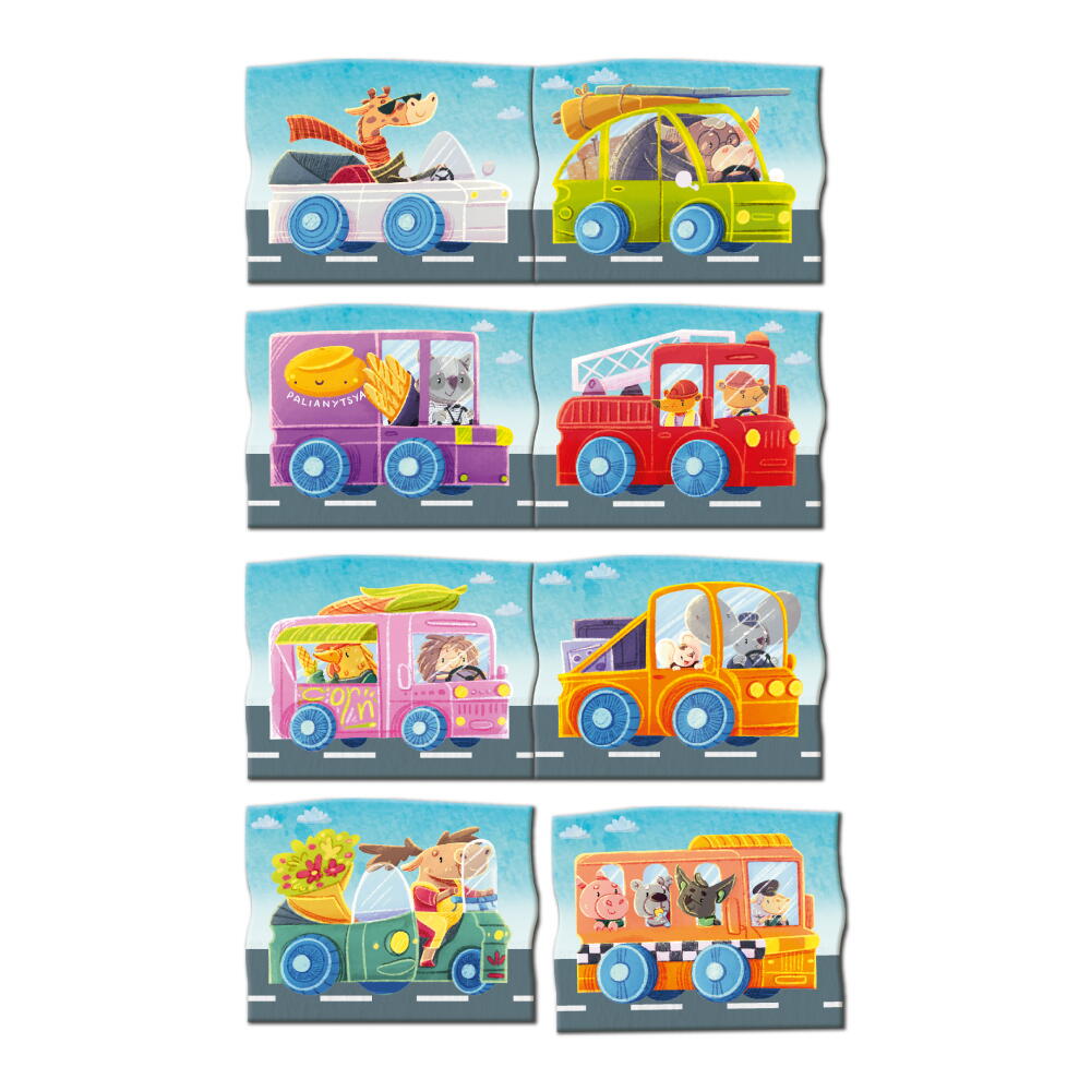 Set magnetic - Calatorie cu masina, [3],bestfam.ro