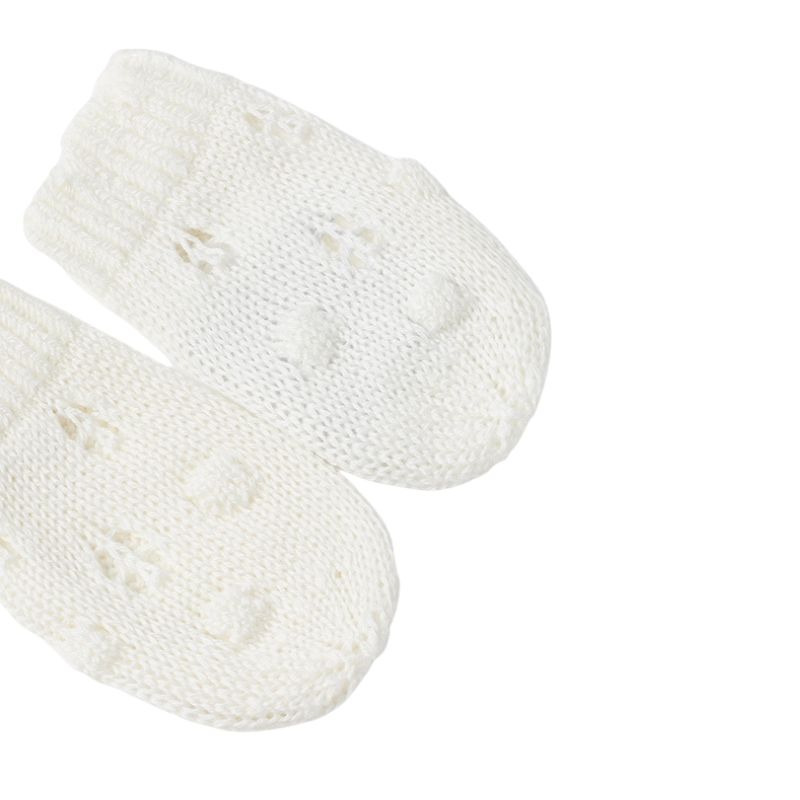 Set Off-white caciula cu fular si manusi  - Mayoral   18 luni, [5],bestfam.ro