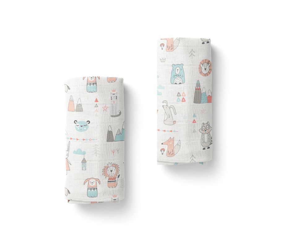Set paturici bumbac organic Scandinavian - Buva, [2],bestfam.ro
