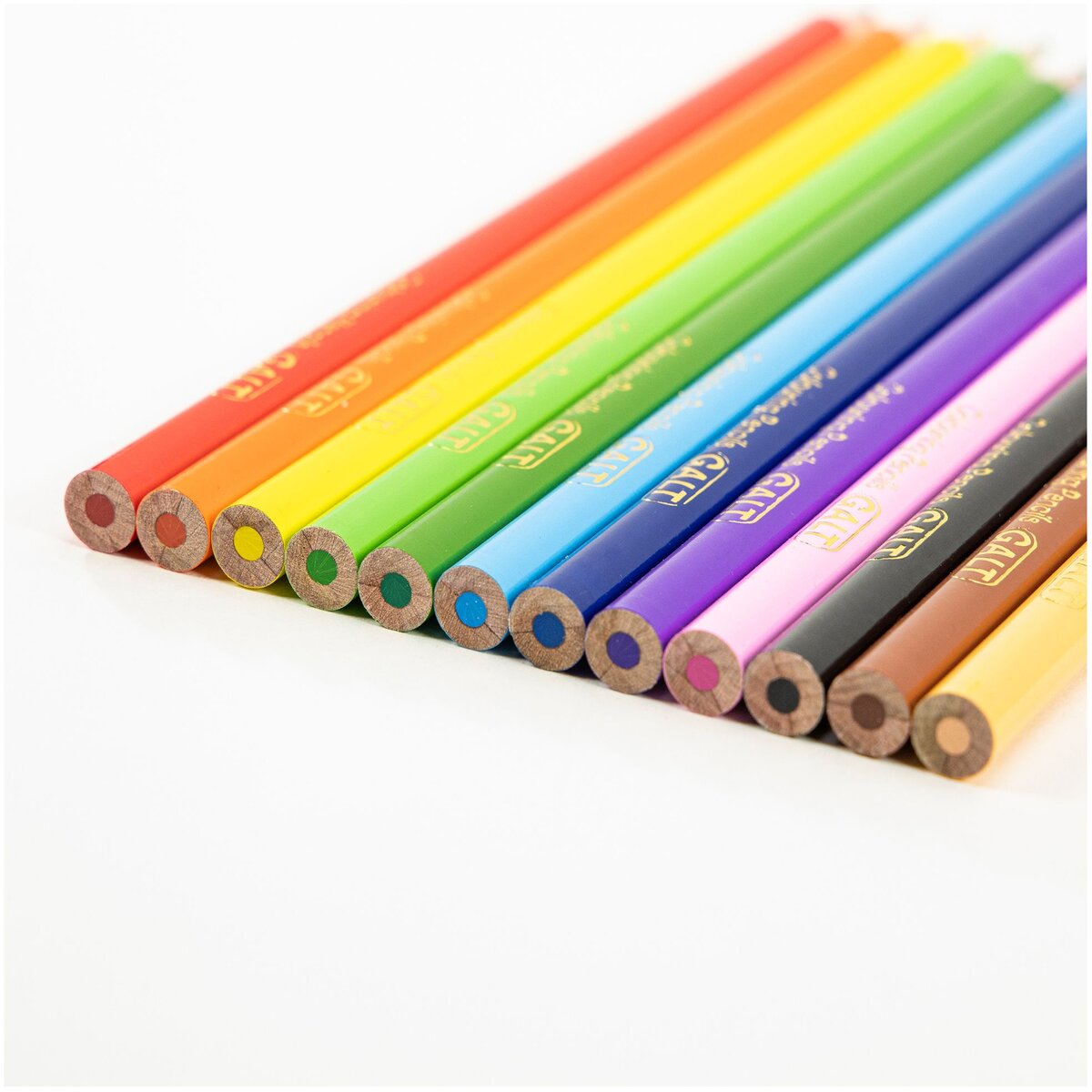 Set 12 creioane de colorat, [2],bestfam.ro