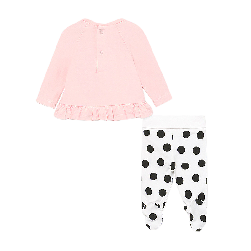 Set 2 piese - Bluza + Pantaloni cu botosi - Mayoral 2-4 luni, [2],bestfam.ro