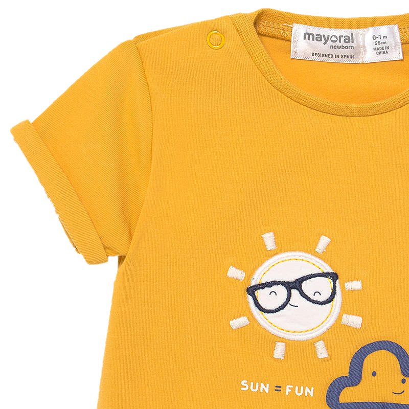 Set 2 piese - Tricou si pantaloni scurti - Mayoral 12 luni, [3],bestfam.ro