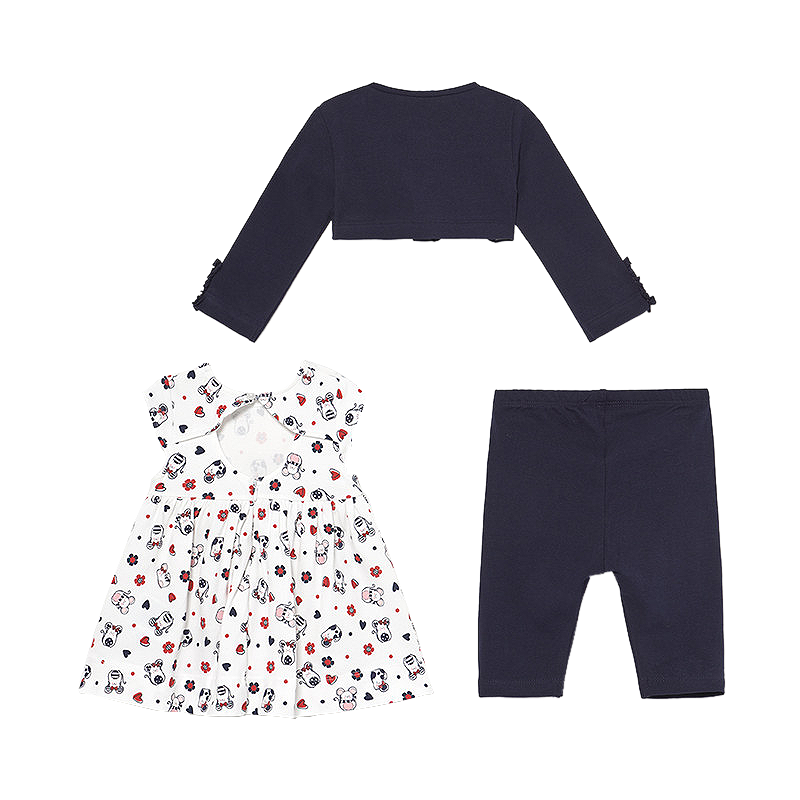 Set 3 piese - Bolero + Rochita + Leggings - Mayoral , [2],bestfam.ro