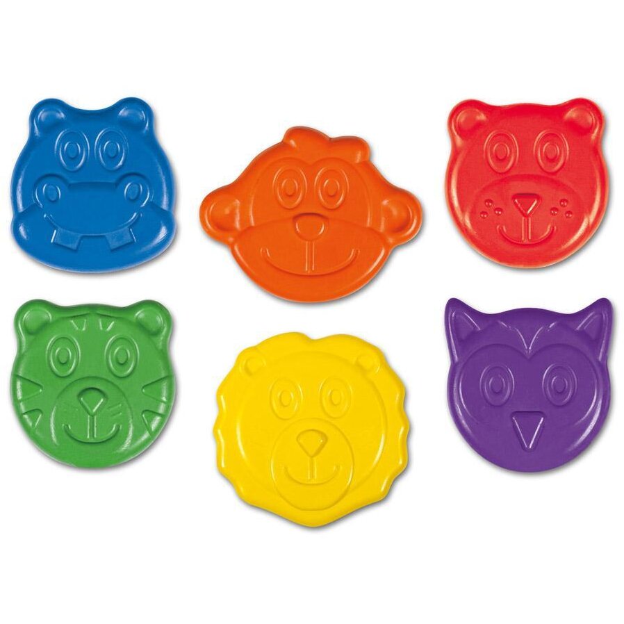 Set 6 creioane colorate - Animalute, [2],bestfam.ro