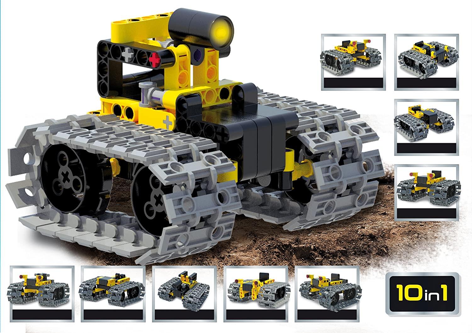 Set STEM 10 in 1 - Tractor cu LED, [3],bestfam.ro