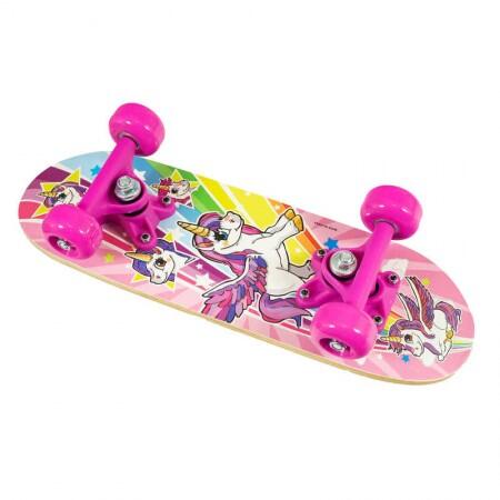 Skateboard pentru fetite - Unicorn, [2],bestfam.ro