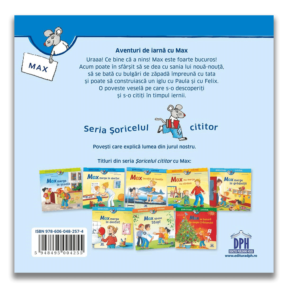Soricelul cititor - Aventuri de iarna cu Max, [2],bestfam.ro