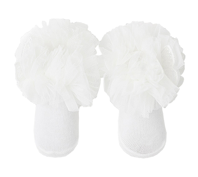 Sosete elegante si bentita  - Alb - Mayoral   18 luni, [2],bestfam.ro