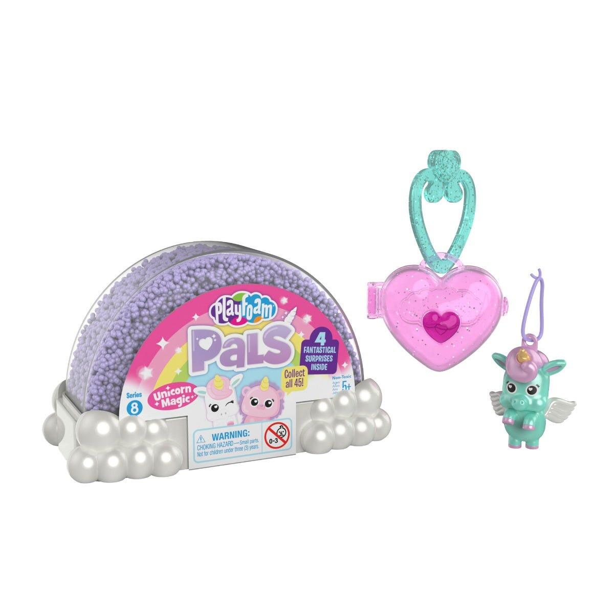 Spuma de modelat Playfoamâ„¢ -  Unicorni magici, set 2 bucati, [2],bestfam.ro