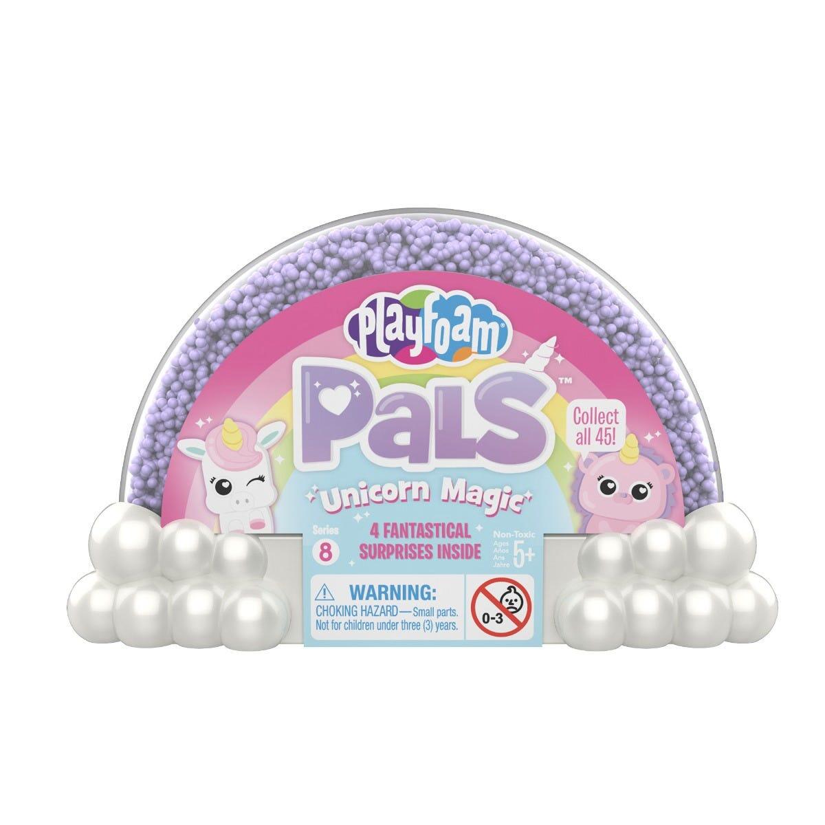 Spuma de modelat Playfoamâ„¢ -  Unicorni magici, set 2 bucati, [4],bestfam.ro
