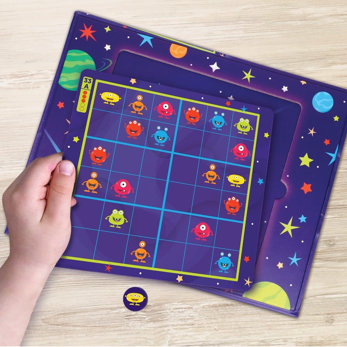 Sudoku magnetic - Calatorie in spatiu, [3],bestfam.ro