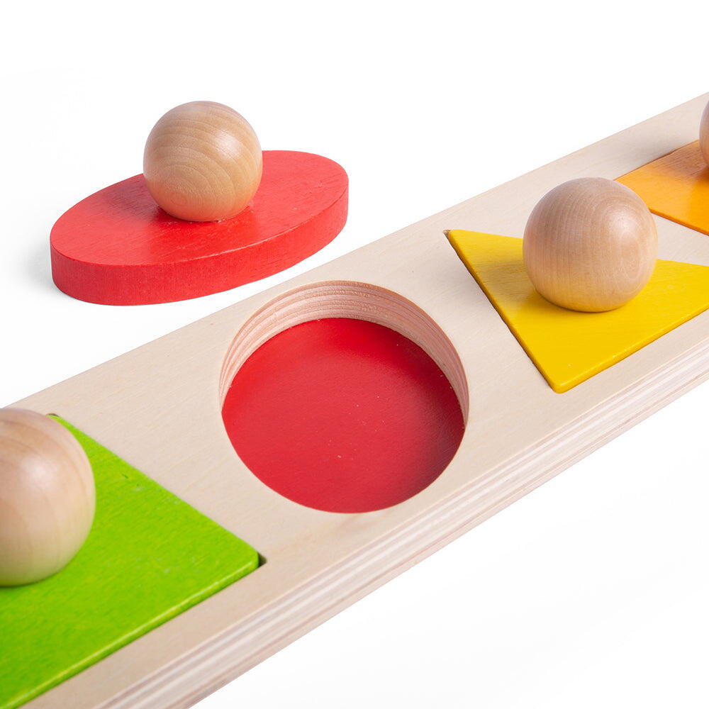 Tablita din lemn - Potriveste formele, [3],bestfam.ro