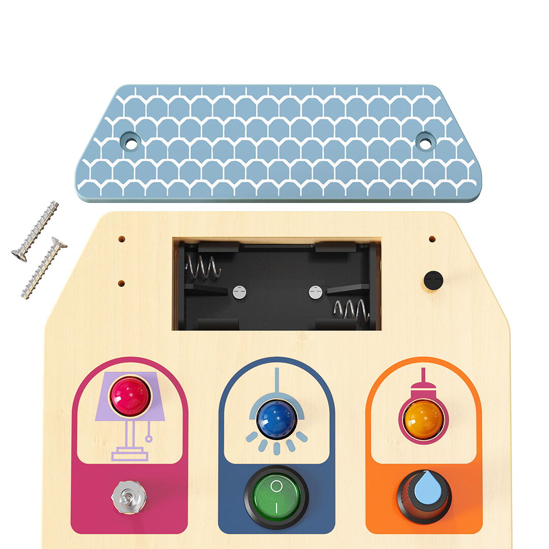 Tablita senzoriala - Micutul electrician, [3],bestfam.ro