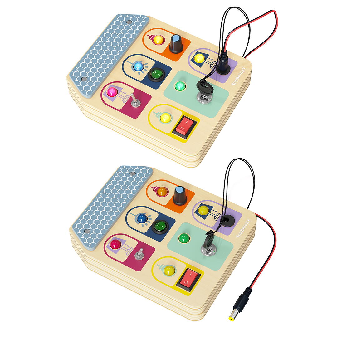 Tablita senzoriala - Micutul electrician, [4],bestfam.ro