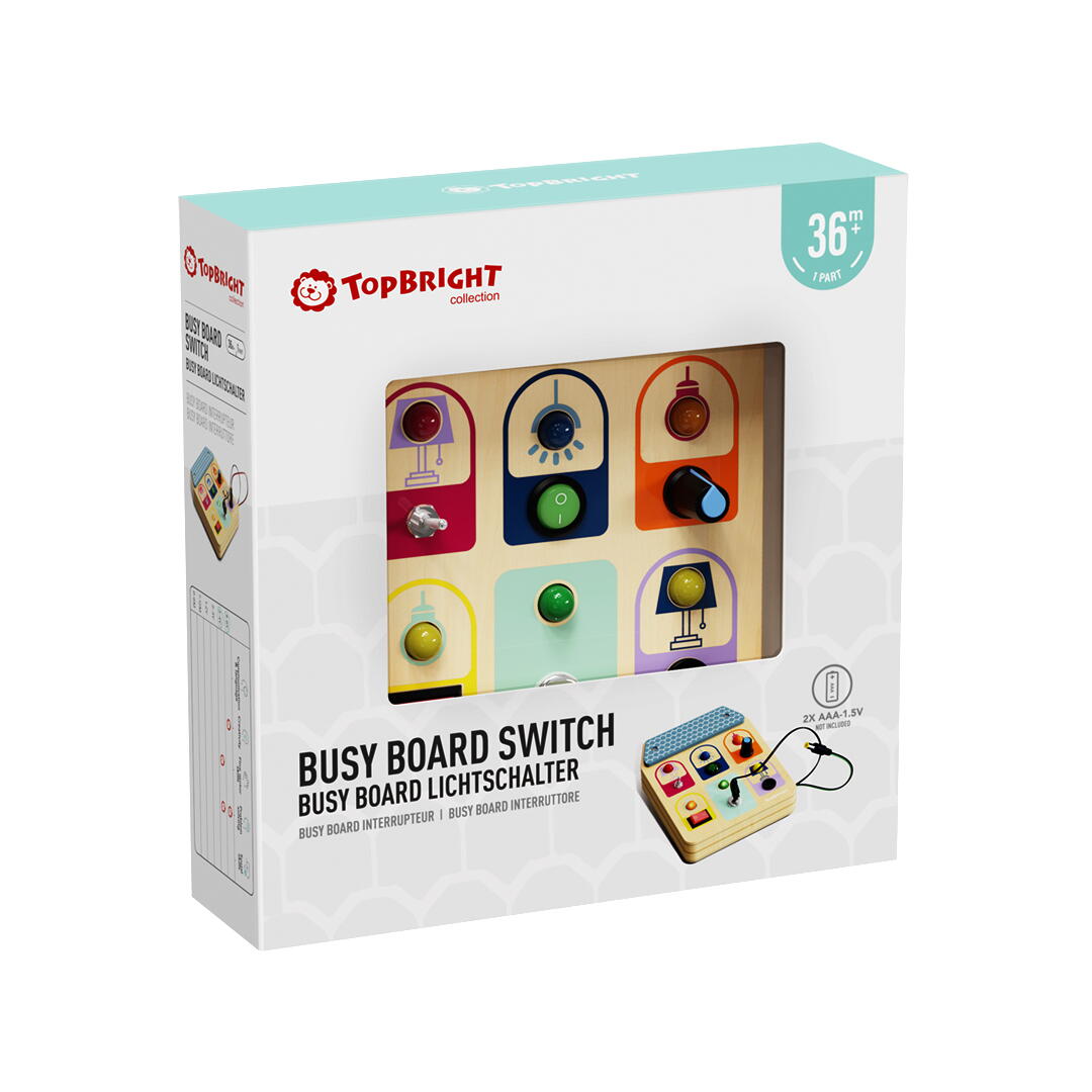 Tablita senzoriala - Micutul electrician, [6],bestfam.ro