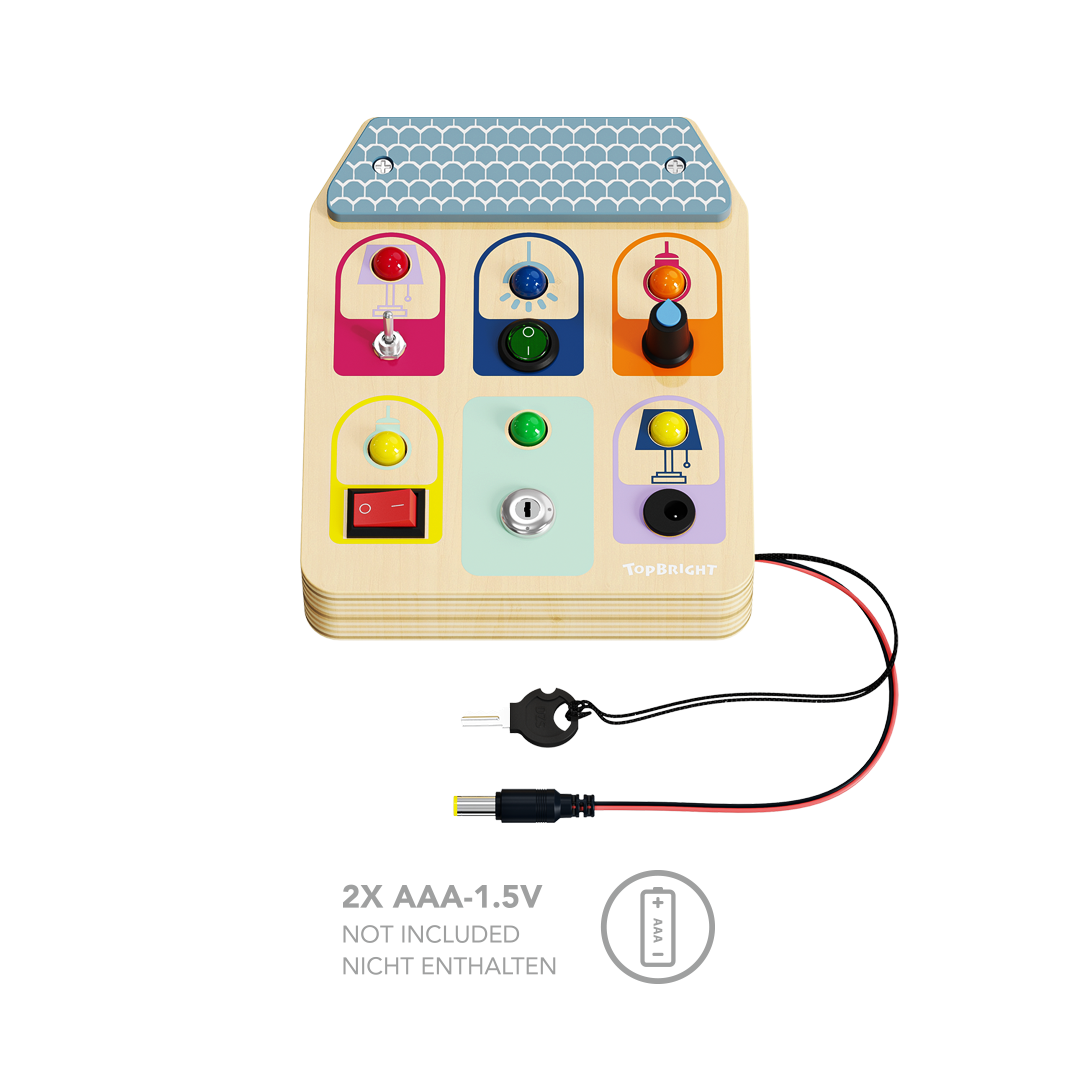 Tablita senzoriala - Micutul electrician, [7],bestfam.ro