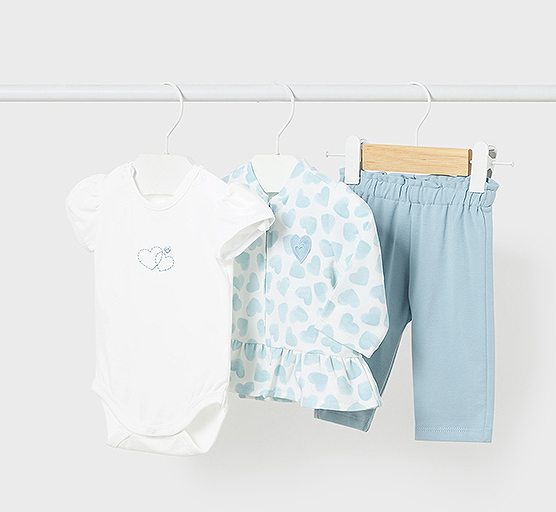 Trening plus 3 piese Inimioare - Mayoral  18 luni (86 cm)